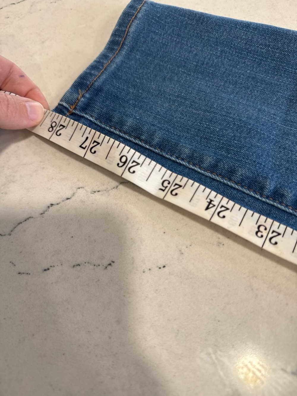 Madewell High Rise Skinny Jeans – Stretch Medium Wash Blue Denim Women’s 24 - Picture 8 of 8